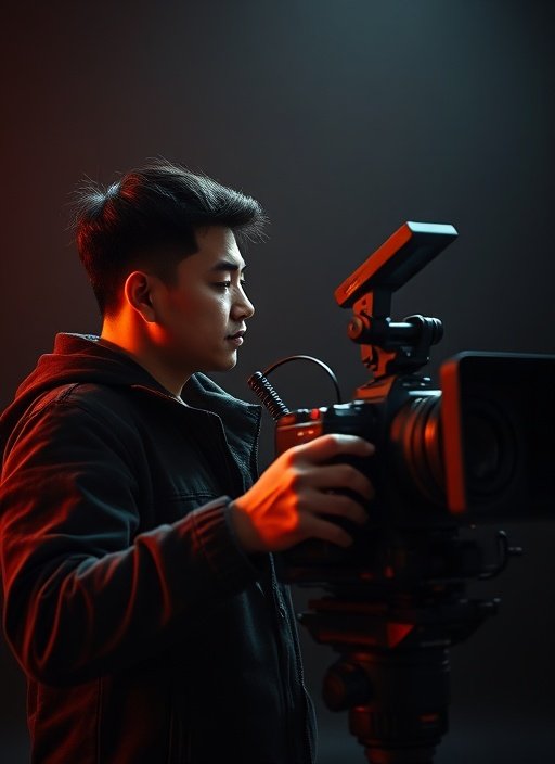 白虎影院导演工作照